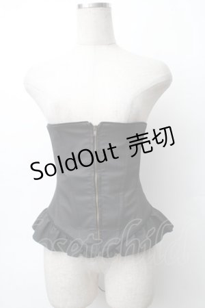 画像: ATELIER BOZ / コルセット  黒 S-25-11-12-002-EL-TO-AS-ZS