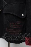 画像4: h.ANARCHY / ダッフルコート  黒 S-25-11-12-048-HN-CO-AS-ZS (4)