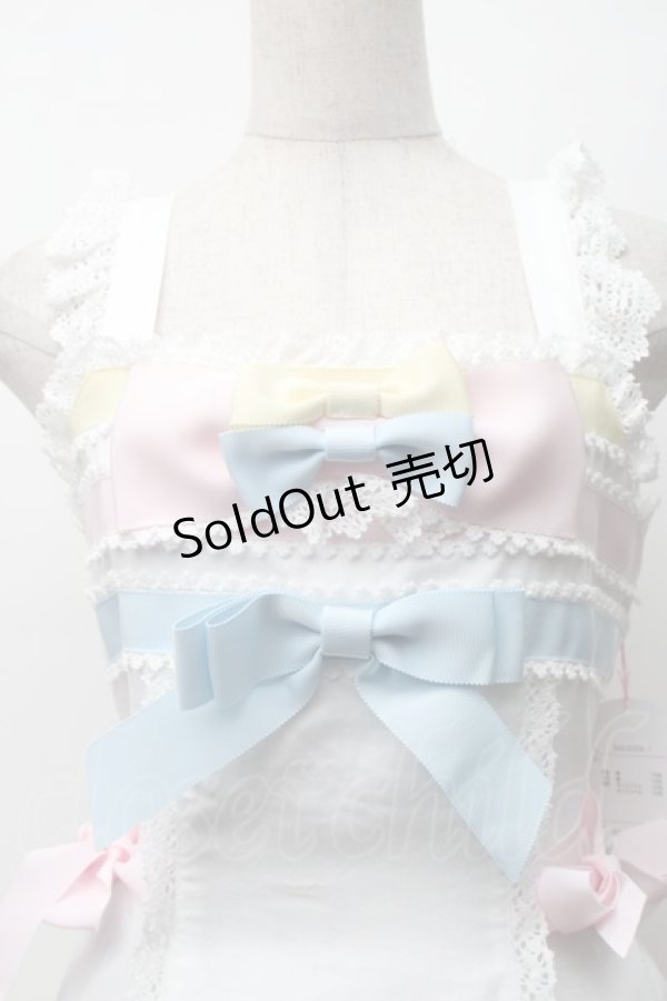 画像3: BABY,THE STARS SHINE BRIGHT / Le ruban d' ombre a trois couchesジャンパースカート  オフ S-25-11-12-050-BA-OP-AS-ZS (3)