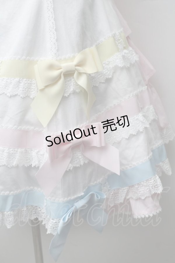 画像4: BABY,THE STARS SHINE BRIGHT / Le ruban d' ombre a trois couchesジャンパースカート  オフ S-25-11-12-050-BA-OP-AS-ZS (4)