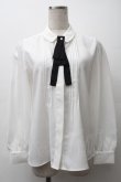画像1: an another angelus / タックブラウス  白 S-25-11-12-003-CA-BL-AS-ZS (1)