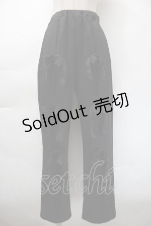 画像: 【SALE】Candy Stripper / リボンパンツ  黒 S-25-11-12-058-PU-PA-AS-ZT517