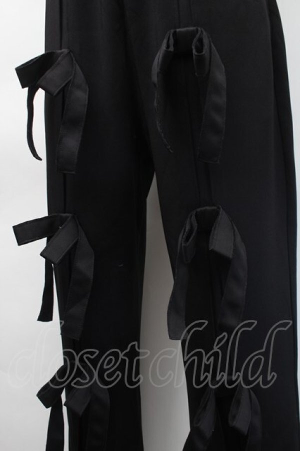 画像3: Candy Stripper / リボンパンツ  黒 S-25-11-12-058-PU-PA-AS-ZT517 (3)