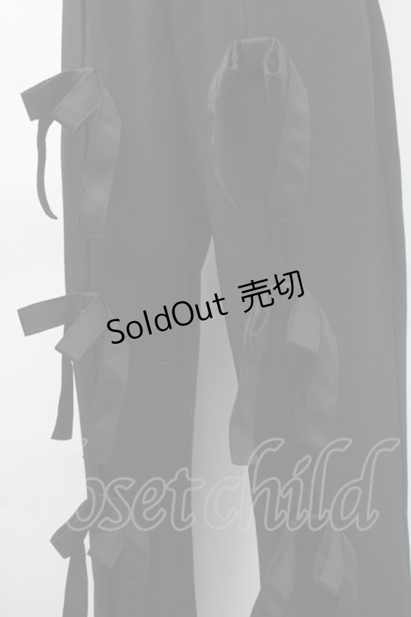 画像3: 【SALE】Candy Stripper / リボンパンツ  黒 S-25-11-12-058-PU-PA-AS-ZT517 (3)
