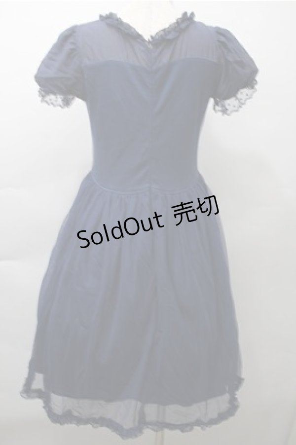 画像2: Angelic Pretty / Airy Girlカットワンピース  ネイビー S-25-11-13-047-AP-OP-HR-ZS (2)