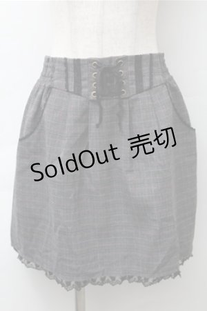 画像: axes femme / スカート  グレー S-25-11-13-054-AX-SK-AS-ZS