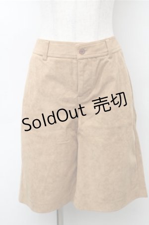 画像: 【SALE】Jane Marple Dans Le Salon / ハーフパンツ  ベージュ S-25-11-13-060-JM-PA-AS-ZT517