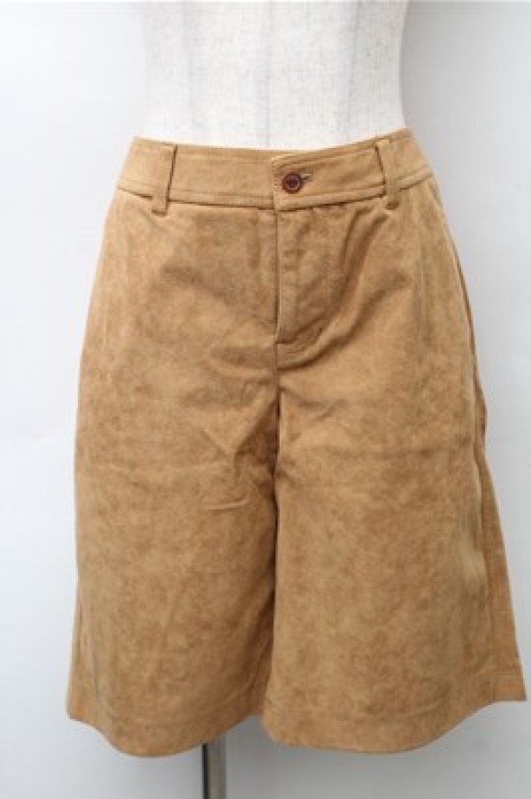 画像1: Jane Marple Dans Le Salon / ハーフパンツ  ベージュ S-25-11-13-060-JM-PA-AS-ZT517 (1)