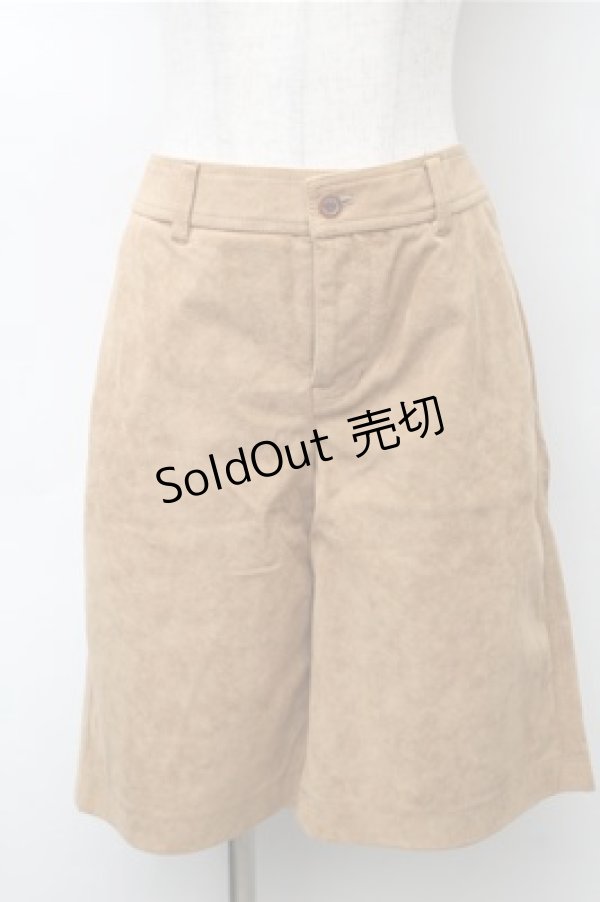 画像1: 【SALE】Jane Marple Dans Le Salon / ハーフパンツ  ベージュ S-25-11-13-060-JM-PA-AS-ZT517 (1)