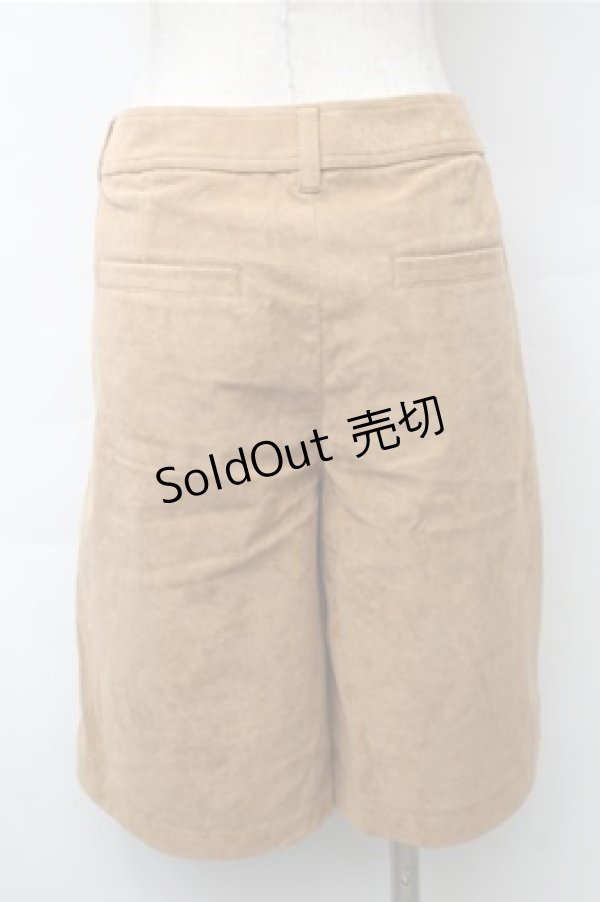 画像2: 【SALE】Jane Marple Dans Le Salon / ハーフパンツ  ベージュ S-25-11-13-060-JM-PA-AS-ZT517 (2)