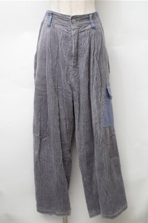 画像: LAND by MILKBOY / コーデュロイパンツ  サックス S-25-11-13-062-MB-PA-AS-ZS