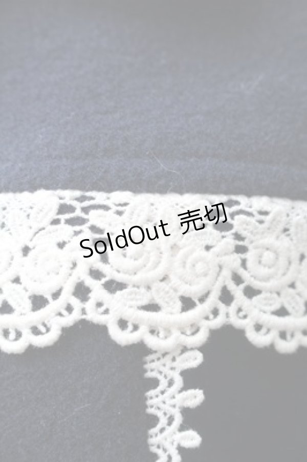 画像4: BABY,THE STARS SHINE BRIGHT / Jane Ribbonコート  紺ｘ白 S-25-11-13-063-BA-CO-HR-ZS (4)