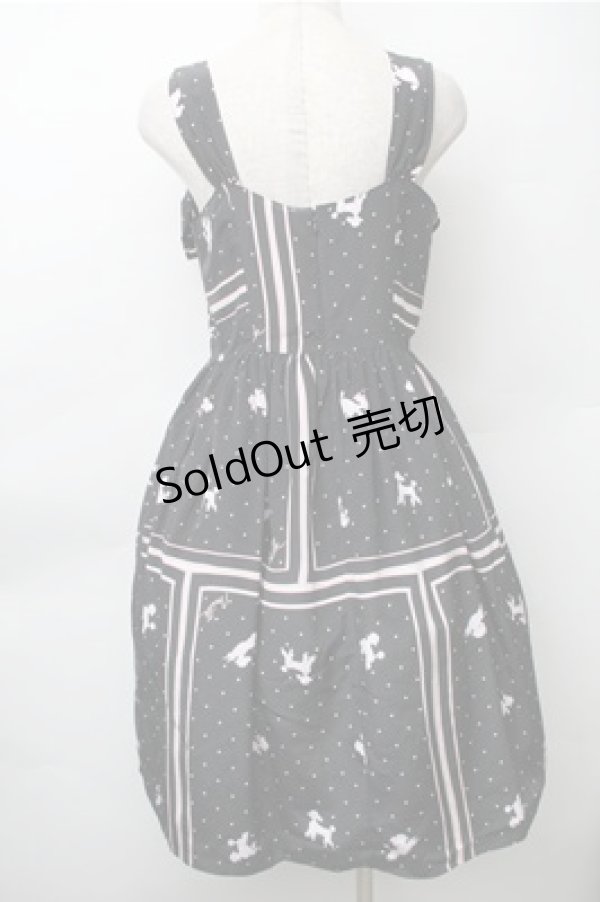 画像2: MILK / プードルドレス  黒ｘピンク S-25-11-13-065-ML-SK-HR-ZS (2)
