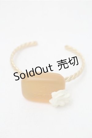 画像: Q-pot. / クリーミーソープブレスレット  オレンジ S-25-11-13-014-QP-AC-HR-ZS
