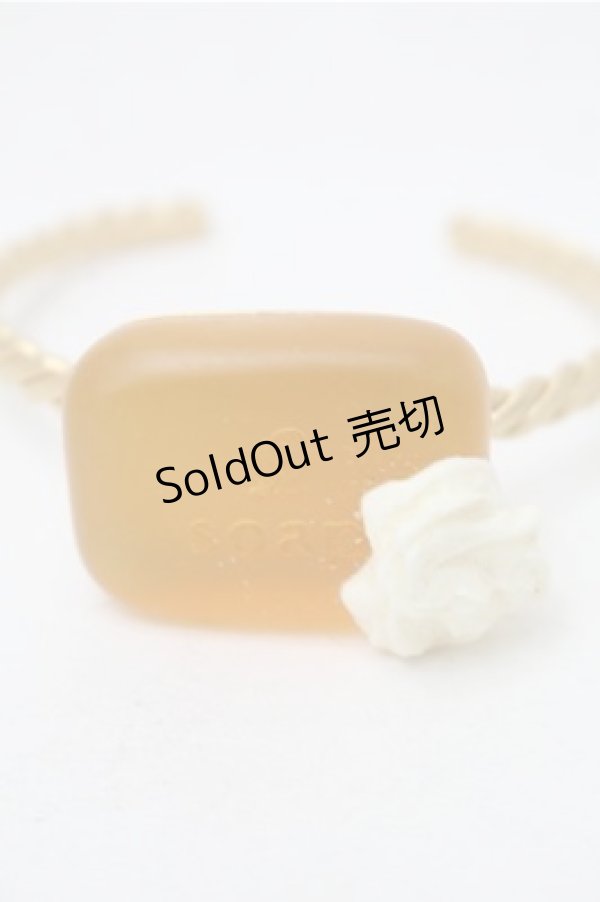 画像2: Q-pot. / クリーミーソープブレスレット  オレンジ S-25-11-13-014-QP-AC-HR-ZS (2)