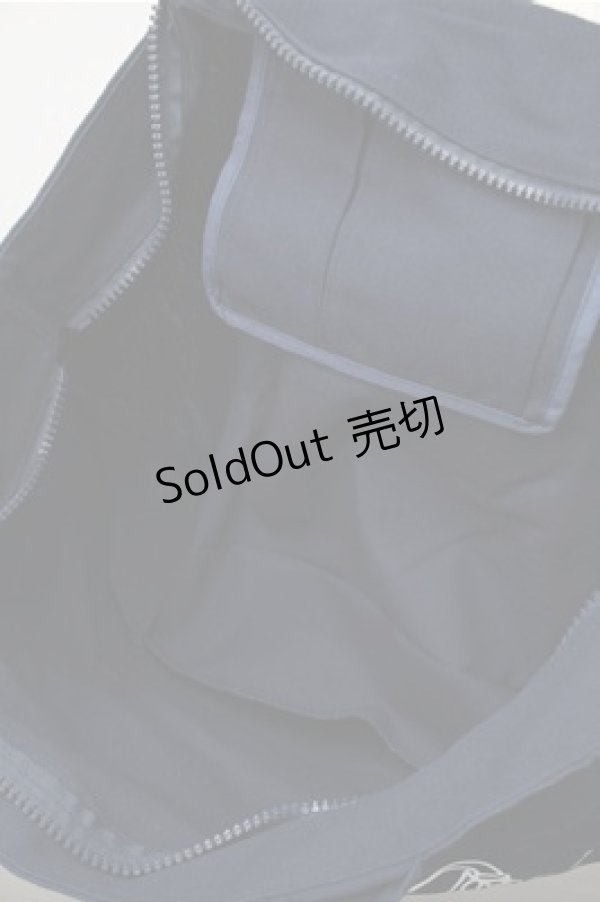 画像4: NieR Clothing / プリントバッグ  紺 S-25-11-13-019-PU-BG-AS-ZS (4)