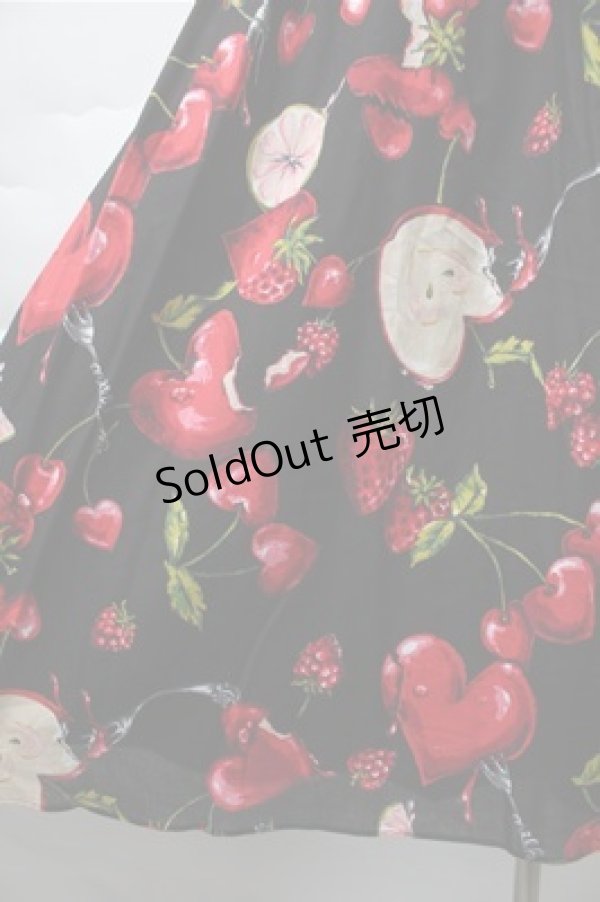 画像3: MILK / ラブベリーキャミドレス  黒 S-25-11-13-039-ML-OP-HR-ZS (3)