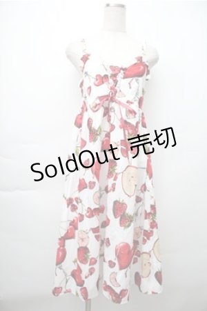 画像: MILK / ラブベリーキャミドレス  白 S-25-11-13-040-ML-OP-HR-ZS