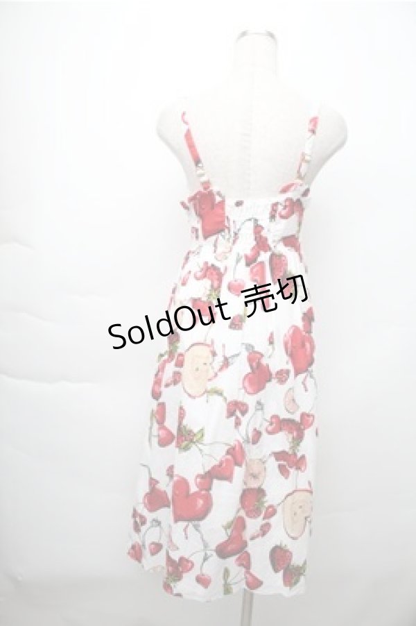 画像2: MILK / ラブベリーキャミドレス  白 S-25-11-13-040-ML-OP-HR-ZS (2)