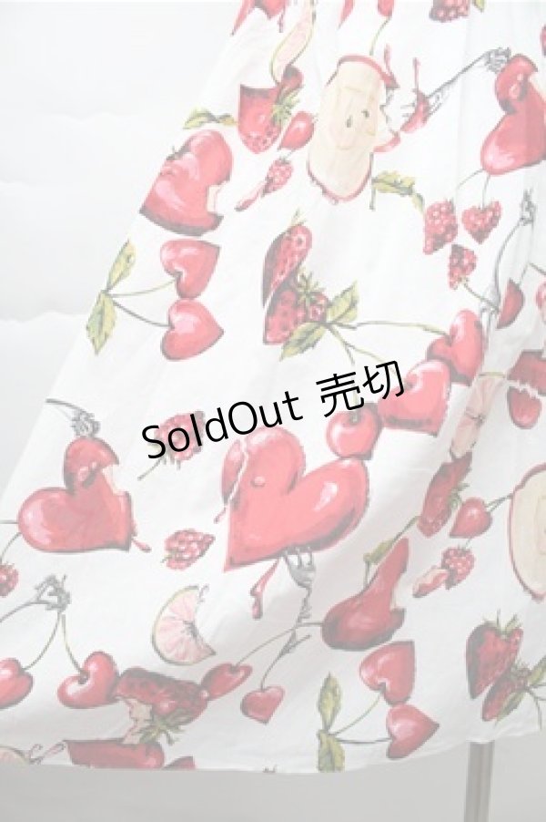 画像3: MILK / ラブベリーキャミドレス  白 S-25-11-13-040-ML-OP-HR-ZS (3)