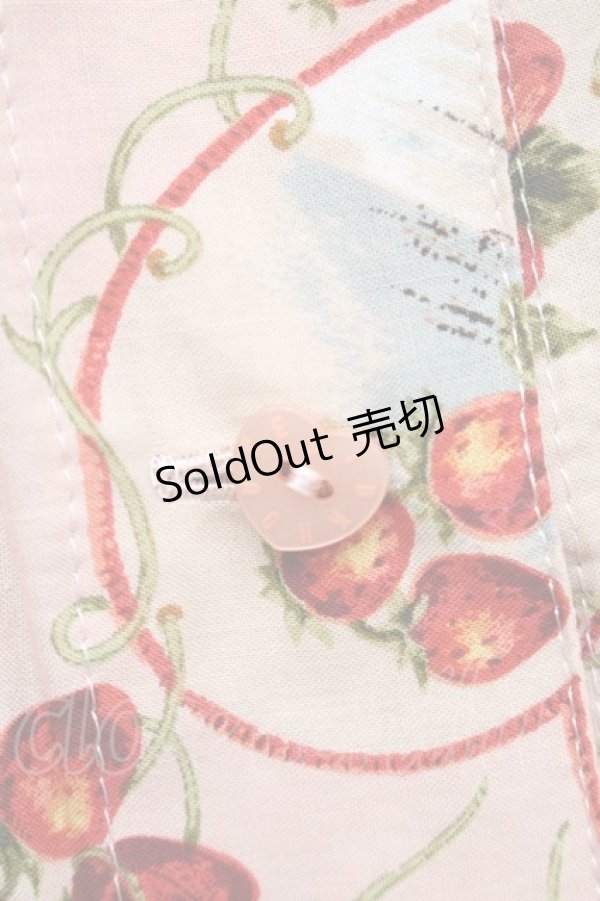 画像5: PINK HOUSE / Rambling Heartsプリントパッチワークワンピース  ピンク S-25-11-14-040-LO-OP-AS-ZS (5)