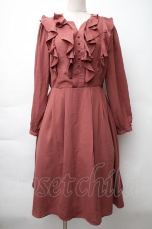 画像: axes femme / フリルワンピース   S-25-11-14-043-AX-OP-HR-ZS