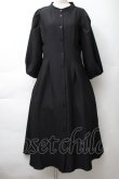 画像1: axes femme / ロングシャツワンピース  黒 S-25-11-14-050-AX-TO-HR-ZS (1)