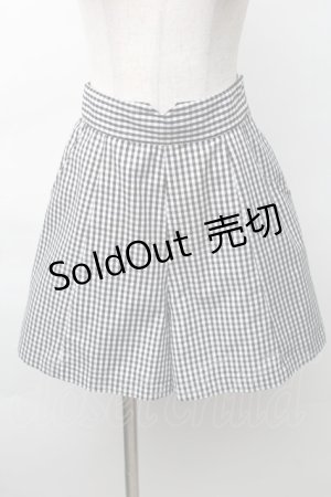 画像: Fi.n.t / アソートフレアーショートパンツ  黒ｘ白 S-25-11-14-056-CA-PA-HR-ZS