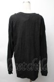 画像2: NieR Clothing / プリントロングTシャツ  黒 S-25-11-14-059-PU-BL-HR-ZS (2)