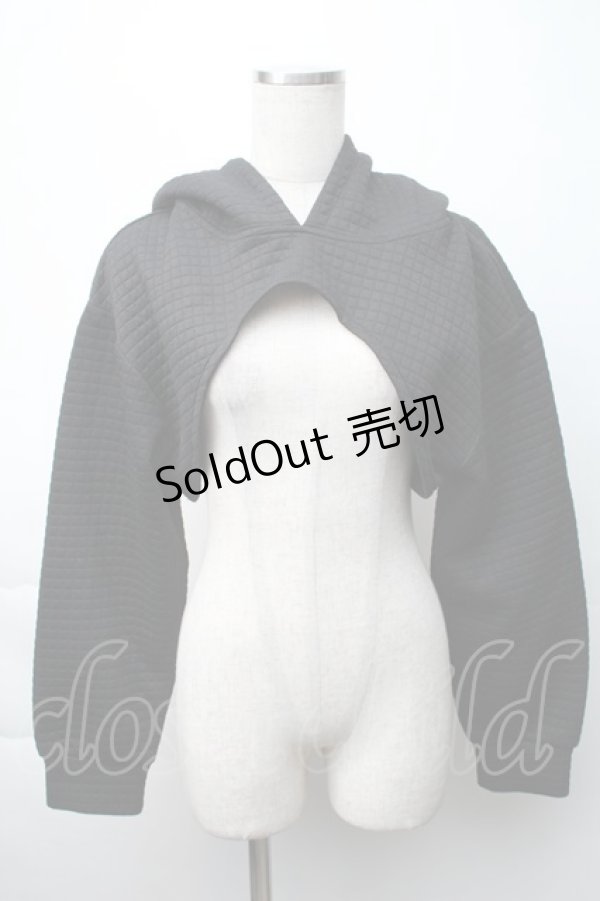 画像1: NieR Clothing / ねこみみボレロ  黒 S-25-11-14-060-PU-TO-HR-ZS (1)