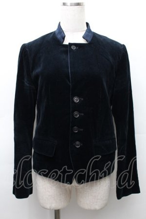 画像: Jane Marple Dans Le Salon / 別珍ジャケット  濃紺 S-25-11-14-025-JM-JA-AS-ZS