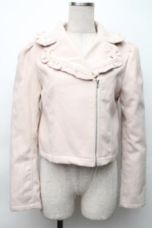 画像: Ank Rouge / スエードジャケット  ベージュ S-25-11-14-029-CA-JA-HR-ZS