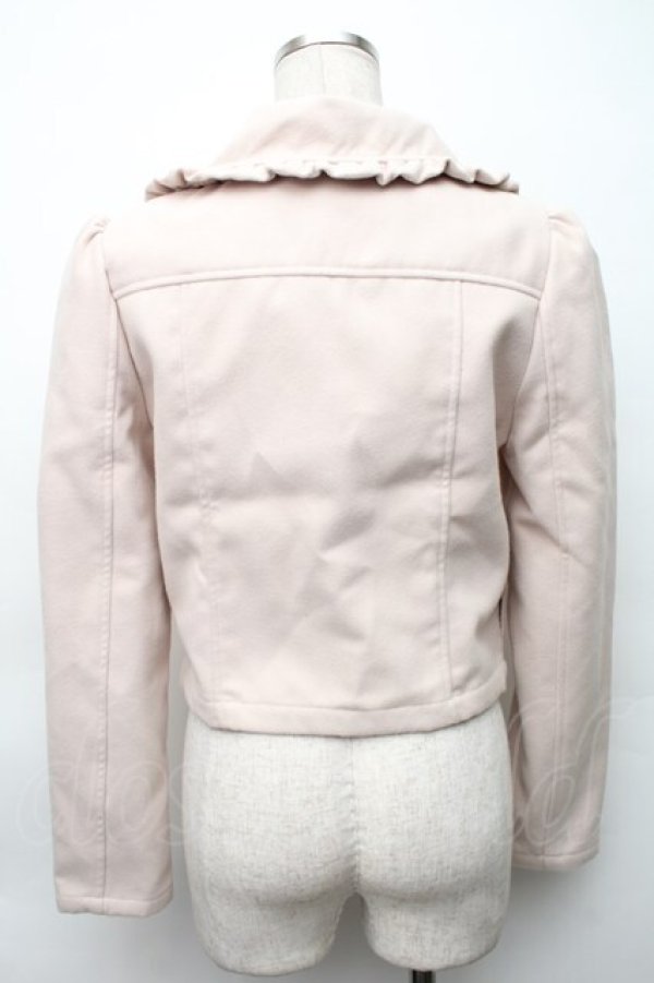 画像2: Ank Rouge / スエードジャケット  ベージュ S-25-11-14-029-CA-JA-HR-ZS (2)