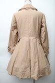画像2: axes femme / ビジュー襟トレンチコート  ベージュ S-25-11-14-030-AX-CO-HR-ZS (2)