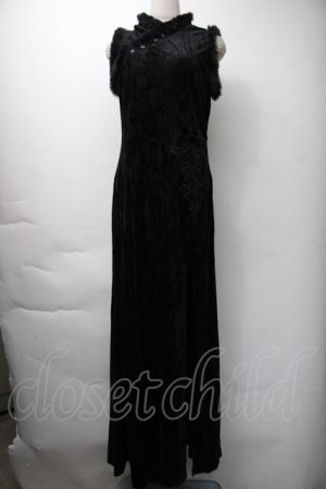 画像: PUNK RAVE / ロングワンピース  黒 S-25-11-16-038-PU-OP-AS-ZS