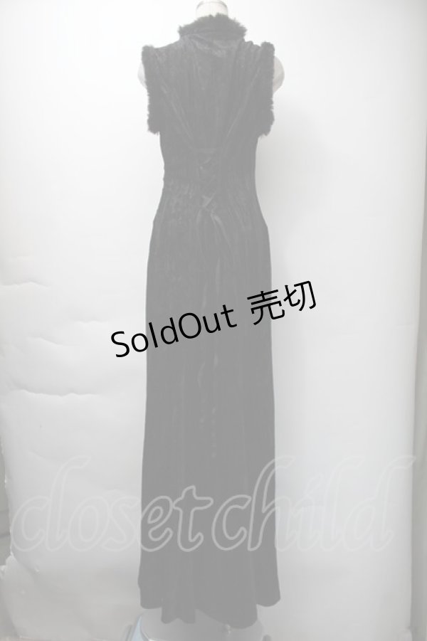 画像2: PUNK RAVE / ロングワンピース  黒 S-25-11-16-038-PU-OP-AS-ZS (2)