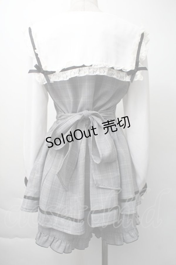 画像2: LIZ LISA / セーラーカラーセットアップ  グレー S-25-11-16-042-LO-OP-HR-ZS (2)