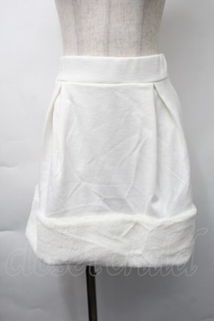 画像: Princess Melody / 裾ファースカート  オフ S-25-11-16-044-EL-SK-HR-ZS