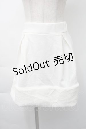 画像: Princess Melody / 裾ファースカート  オフ S-25-11-16-044-EL-SK-HR-ZS