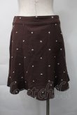 画像2: Emily Temple cute / ウールスカート  ブラウン S-25-11-16-047-ET-SK-AS-ZS (2)
