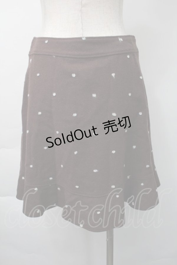 画像2: Emily Temple cute / ウールスカート  ブラウン S-25-11-16-047-ET-SK-AS-ZS (2)