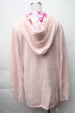 画像2: JESUS DIAMANTE / ニットパーカー  ピンク S-25-11-16-001-JE-TO-AS-ZS (2)