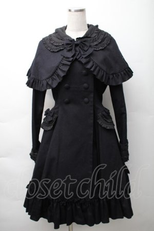 画像: Mary Magdalene / グロリアーナスプリングコート  黒 S-25-11-16-026-CL-OP-AS-ZS