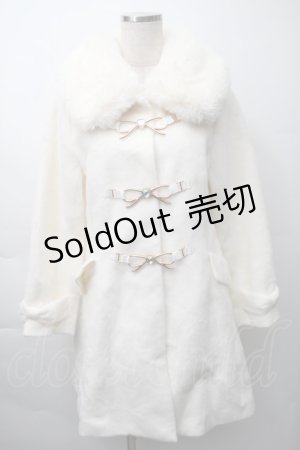 画像: LIZ LISA / パールリボンビットコート  オフ S-25-11-16-029-LO-CO-AS-ZS