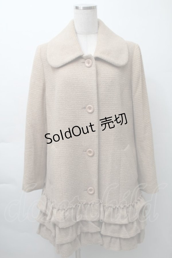 画像1: PINK HOUSE / ティアードコート  ベージュ S-25-11-16-030-LO-CO-AS-ZS (1)