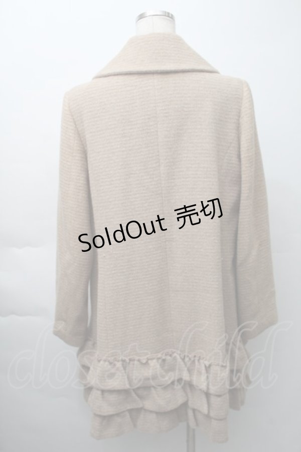 画像2: PINK HOUSE / ティアードコート  ベージュ S-25-11-16-030-LO-CO-AS-ZS (2)