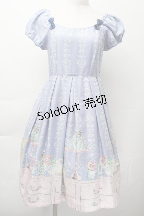 画像1: Emily Temple cute / シャンブルパフワンピース  パープル S-25-11-18-046-ET-OP-HR-ZS (1)