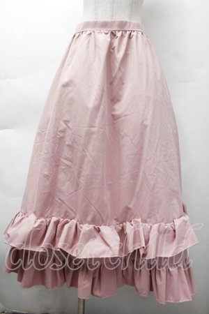 画像: FLC / 皆方由衣コラボ/ティアードスカート L ピンク S-25-11-18-053-LO-SK-HR-ZS