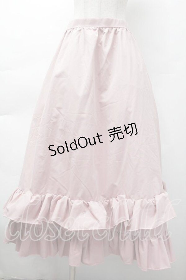 画像1: FLC / 皆方由衣コラボ/ティアードスカート L ピンク S-25-11-18-053-LO-SK-HR-ZS (1)