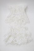 画像2: LOLITA / パールリボンレースお袖とめ  白 S-25-11-18-005-LO-AC-HR-ZS (2)